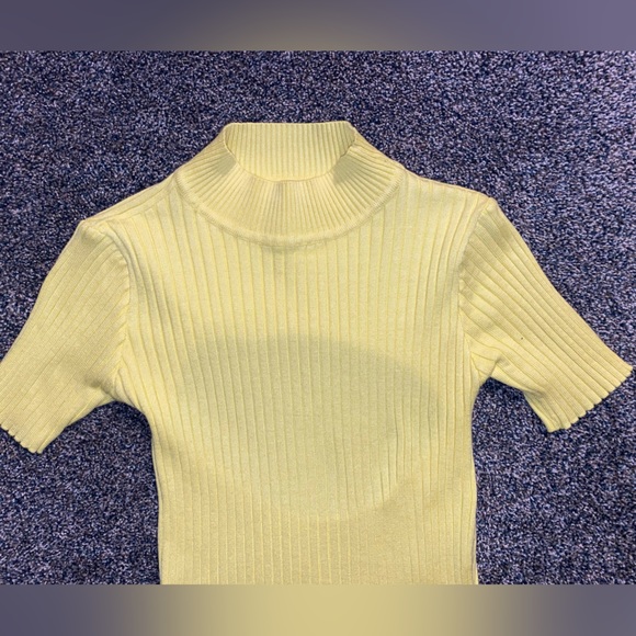 FN Ribbed Top - Yellow - Picture 9 of 12